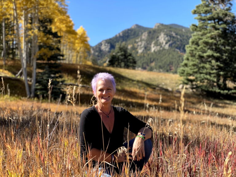 Face of a midlife journey — tethered, held, and free